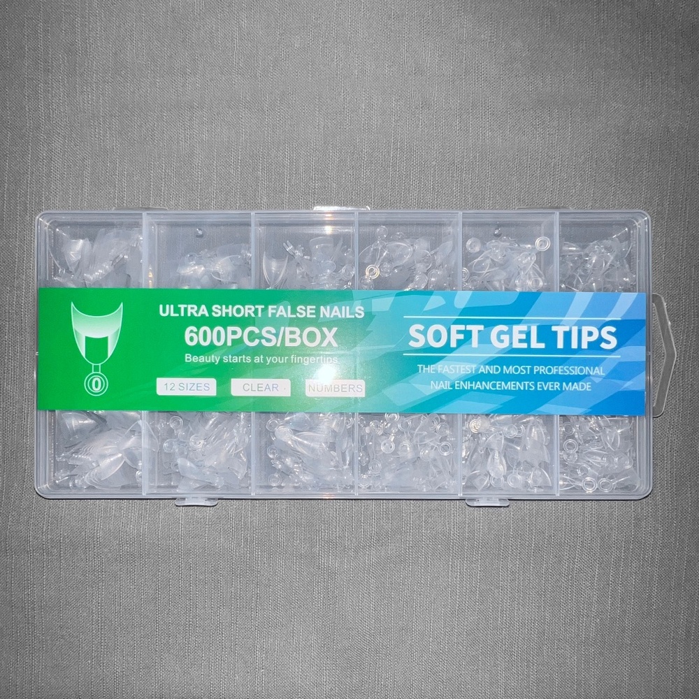 Box of Full Nail Gel Tips